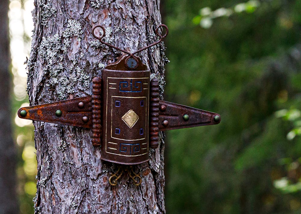 Kuva veistospuistosta